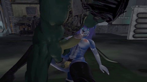 Seductive legend with a sizeable posterior in second life